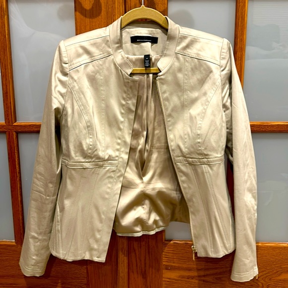 White House Black Market Jackets & Blazers - Gorgeous khaki corset jacket in excellent condition!